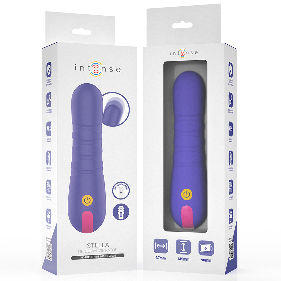 Vibromasseur à Poussée Verticale Stella - Intense