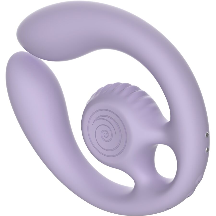 Stimulateur Couples Snail Vibe Gizi Duo Télécommandé Lilas