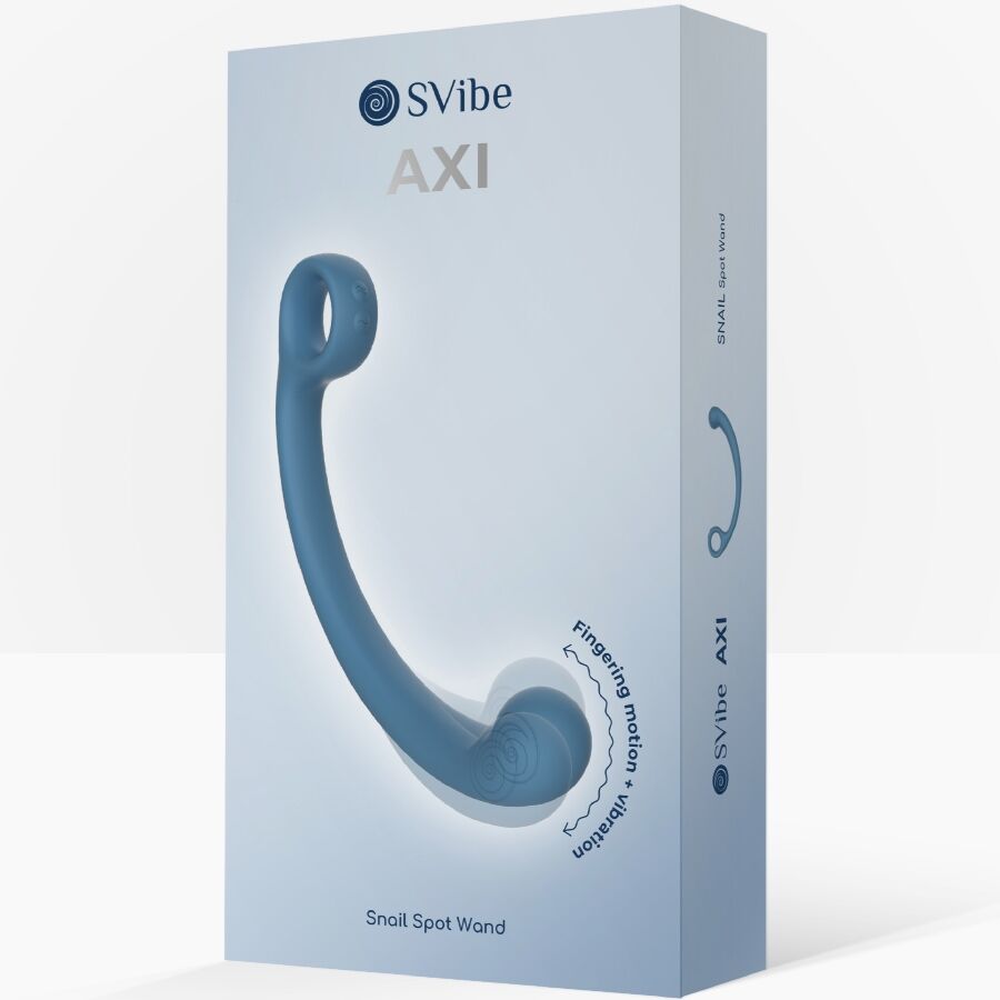 Baguette Massage Vibrante Snail Vibe AXI Bleu - Snail Vibe