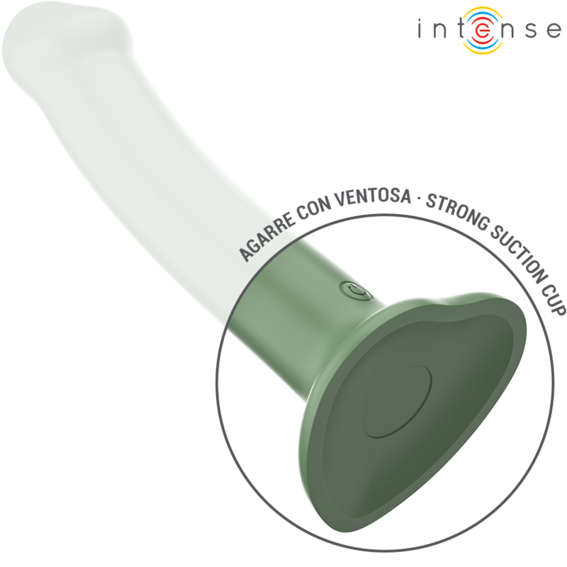 Vibromasseur Becca avec Ventouse Vert - Intense