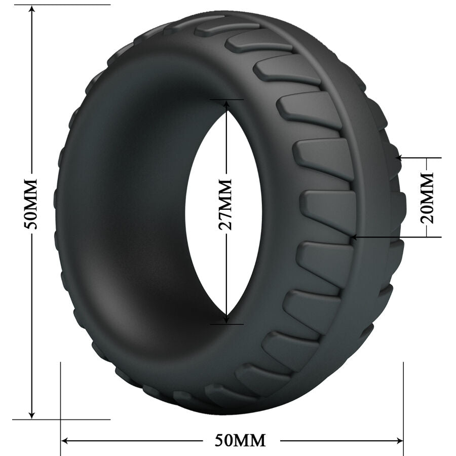 Anneau Pénien Silicone Dilson Modèle 3 - Crazy Bull