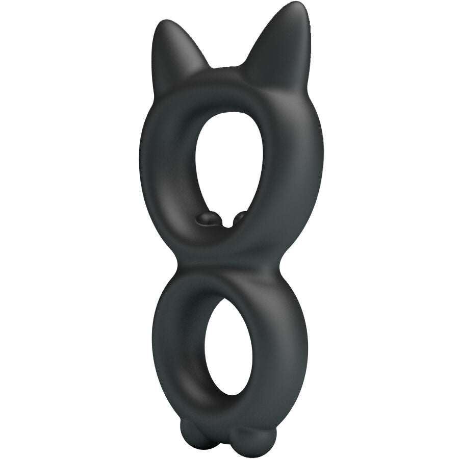 Anneau Pénien Double Silicone Toran 20 - Crazy Bull