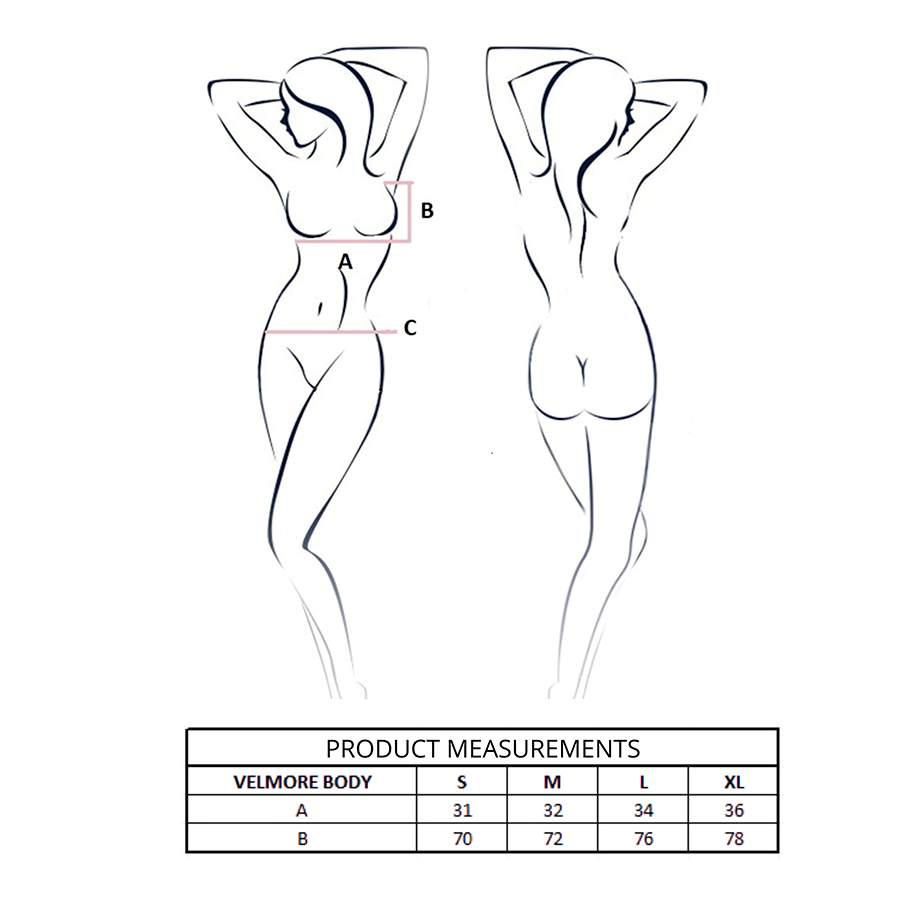 Body Sensuel Velmore Violet L/XL - Passion