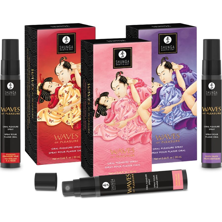 Spray Oral Waves Plaisir Séducteur Fruits Exotiques - Shunga - SHUNGA APHRODISIACS