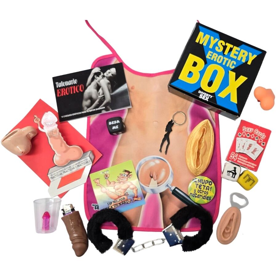 Coffret Mystère Érotique Mystery Box Pour Lui - Diablo Picante