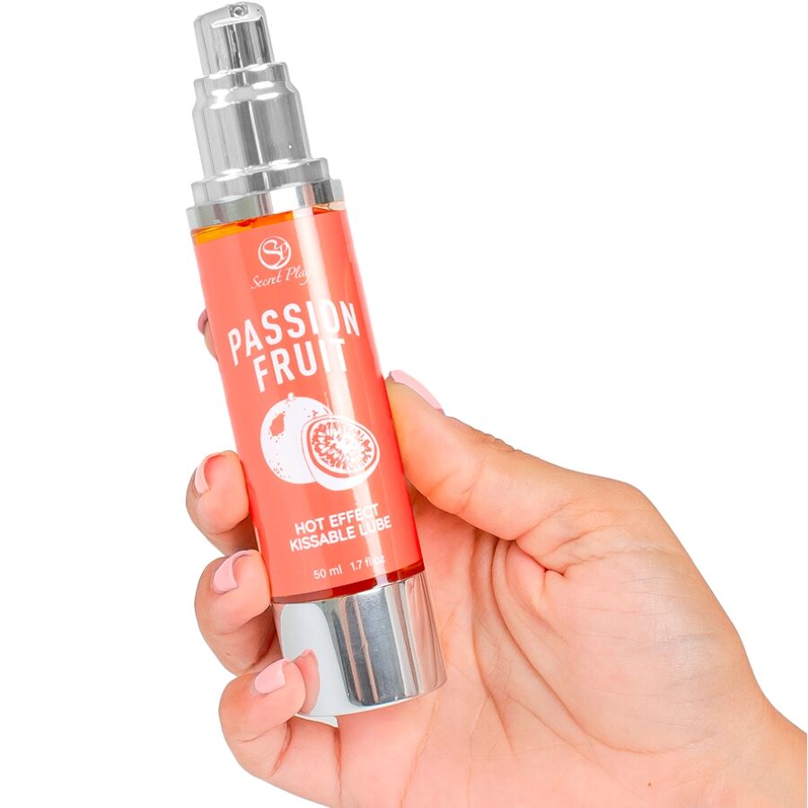 SECRETPLAY - LUBRIFIANT CHAUFFANT FRUIT DE LA PASSION 50 ML