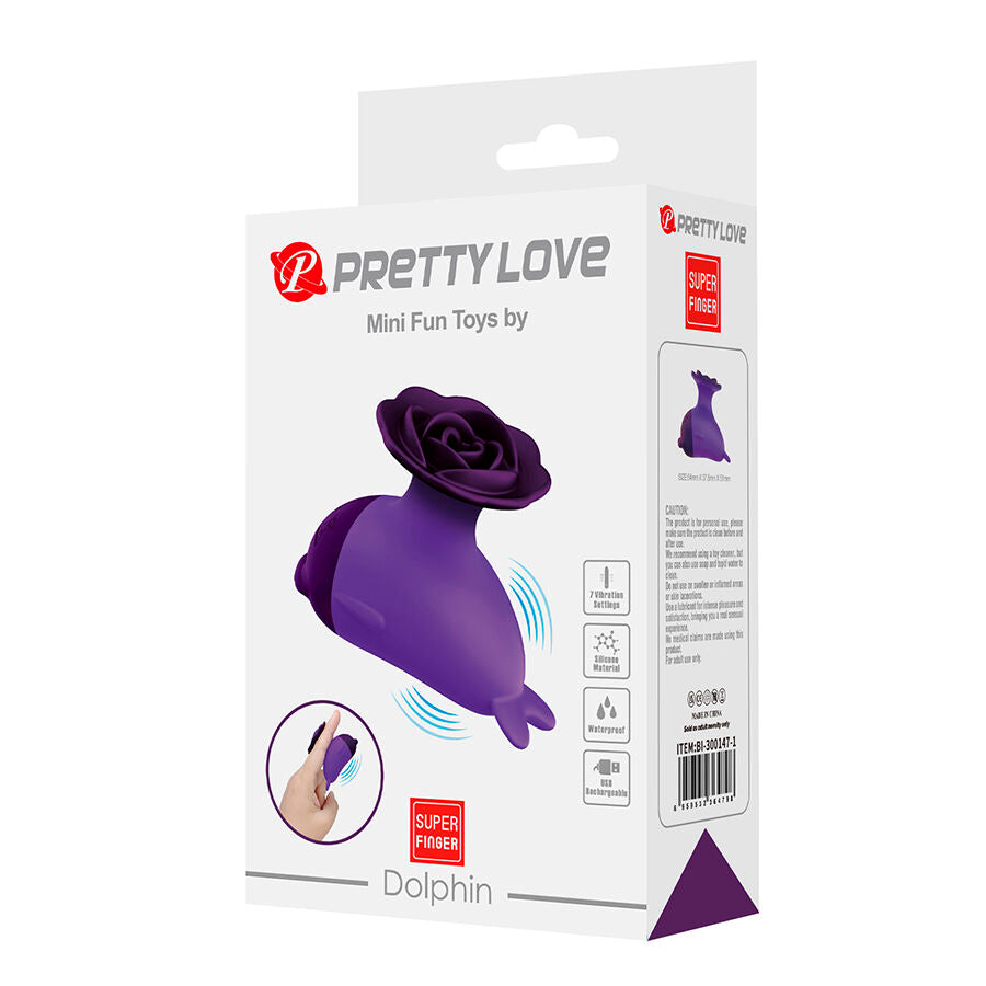 Stimulateur Pretty Love Dolphin Mini Violet - Pretty Love