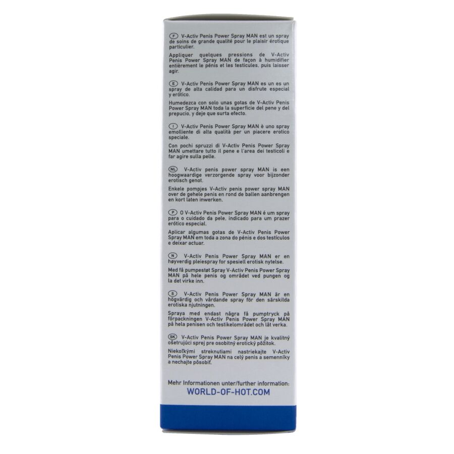 Spray Stimulant Hot V-Activ Pénis 50ml - Hot