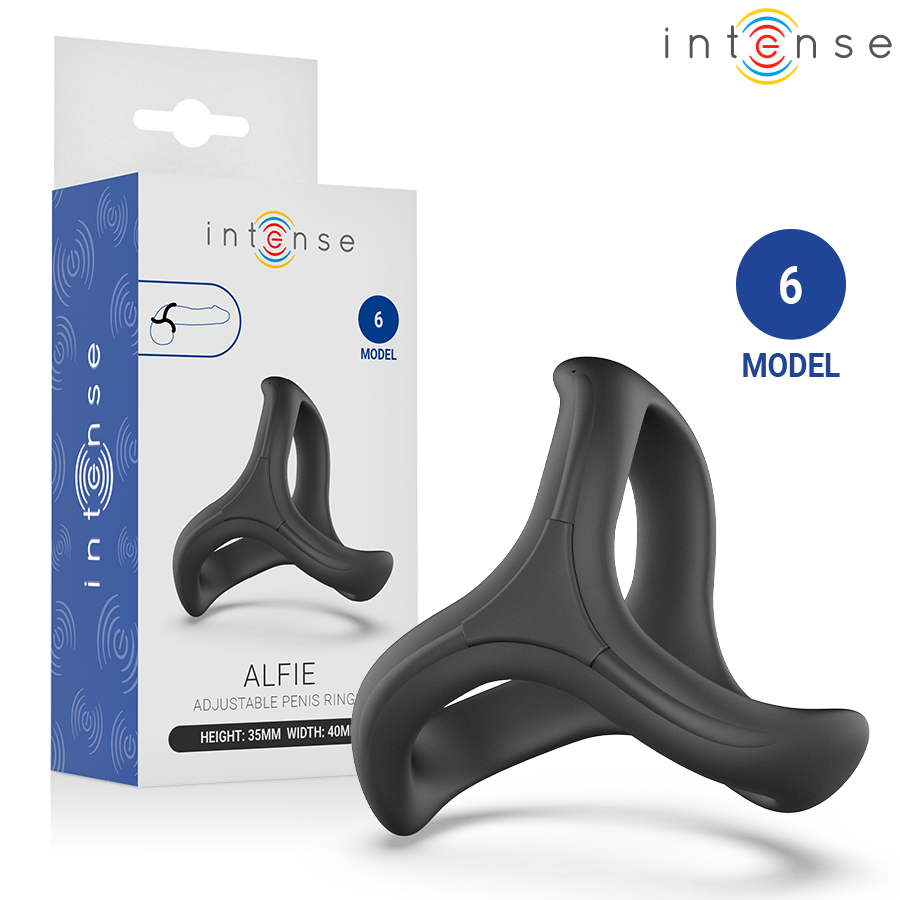 Anneau Pénien Triple Alfie Intense Modèle 6 - Addicted Toys