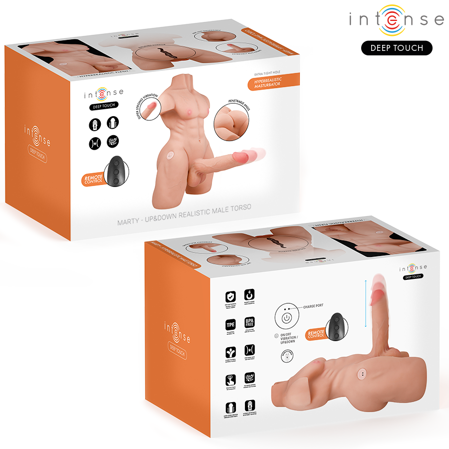 Intensiver männlicher Masturbator Deep Touch Marty - Intense