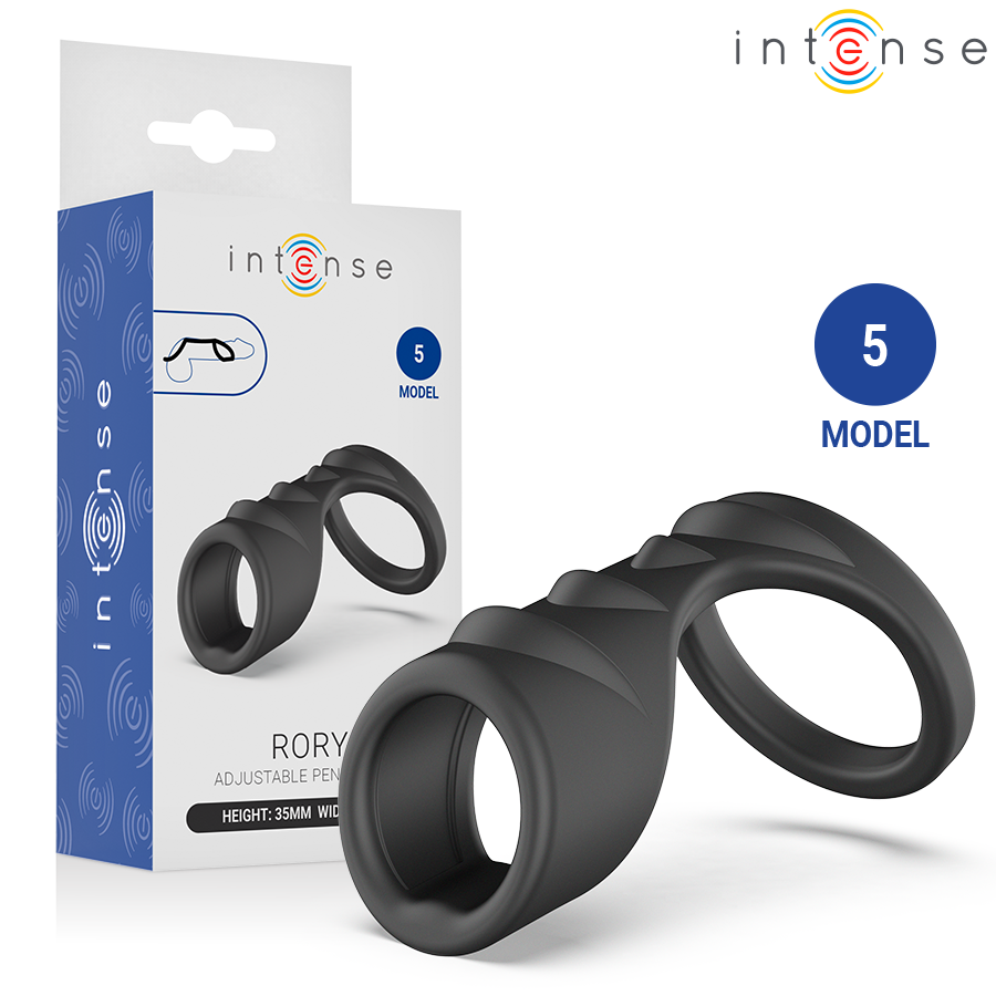 Anneau Pénien Intense Rory Texturé Modèle 5 - Intense
