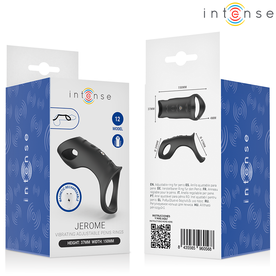 Anneau Pénien Jerome Intense Modèle 12 - Addicted Toys
