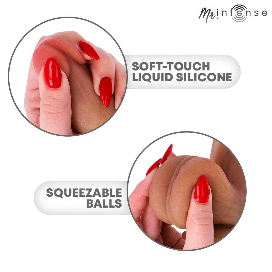 Gode Réaliste MR Intense Gary L 23cm avec Testicules - Silicone