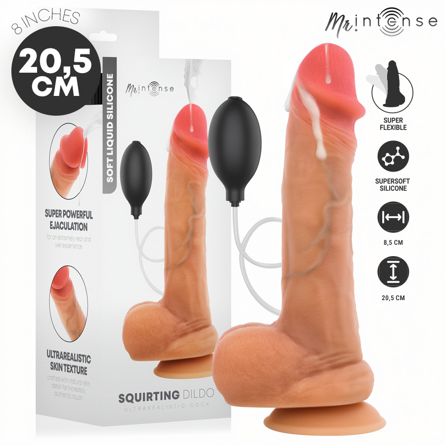 Gode Réaliste MR INTENSE Danny avec Éjaculation 20,5cm