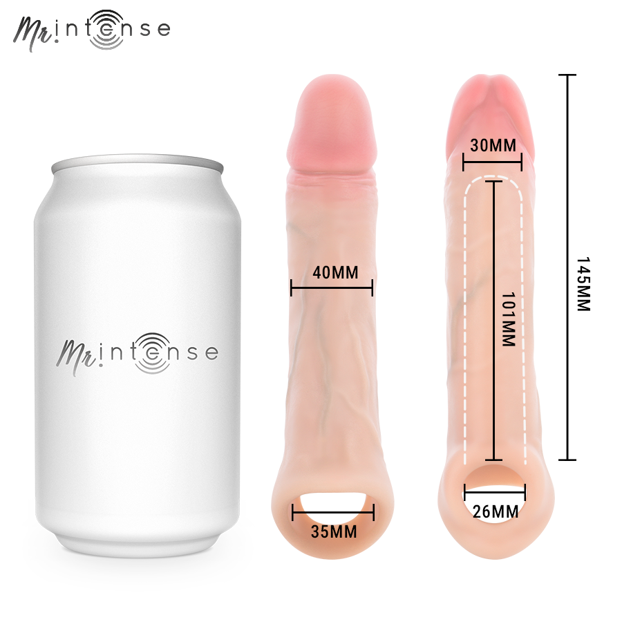 Manchon Pénien MR Intense Simon M 14,5 cm - Dreamlove