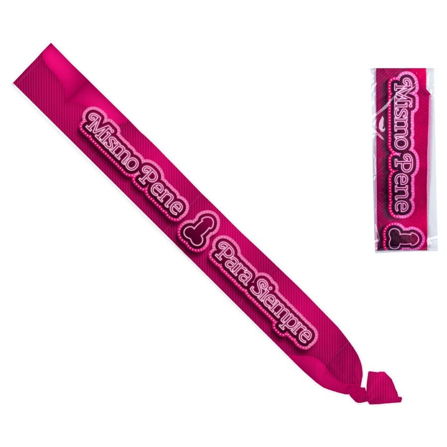 Echarpe Festive Bande de Pénis Rose - Diablo Picante