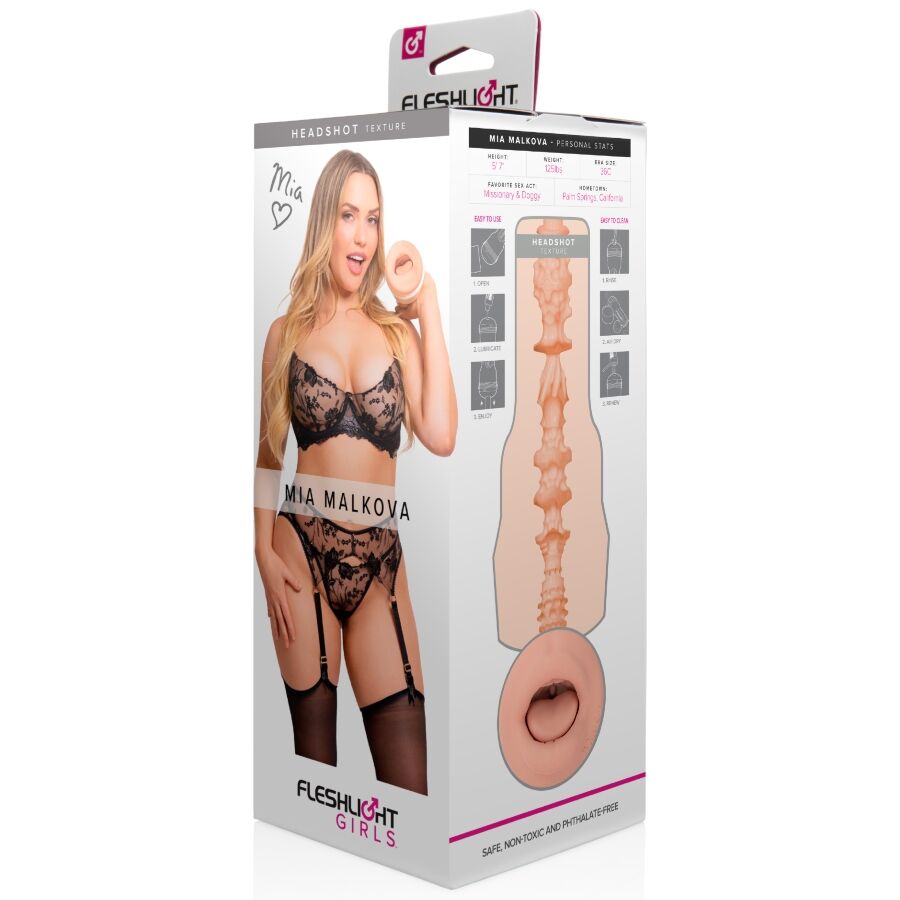 Masturbateur Bouche Mia Malkova - Fleshlight Girls