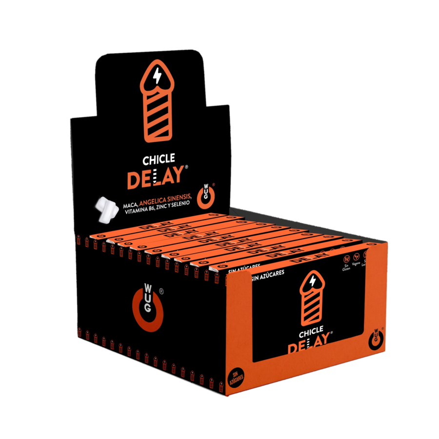 Gommes retardatrices Sex Sense présentoir 12x8 - WUG - WUG SEX SENSE