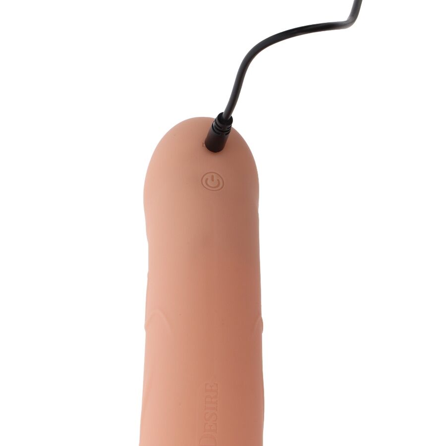 Manchon Pénis Vibrant Inferno avec Strap-On 18cm - Hidden Desire - HIDDEN DESIRE