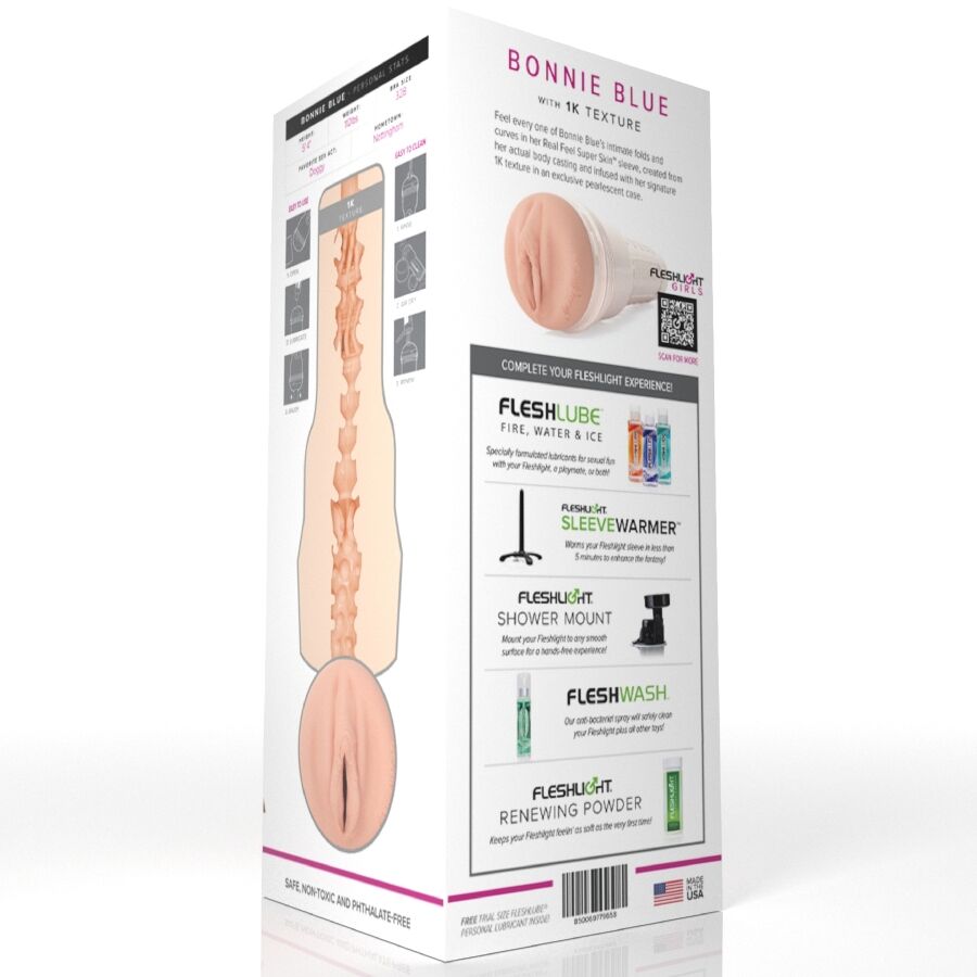 Masturbateur Vagin Réaliste Bonnie Blue - Fleshlight Girls