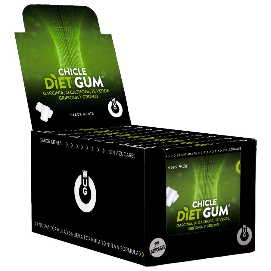 Complément Alimentaire WUG Diet Coupe-Faim 8 Gommes - WUG - WUG GUM