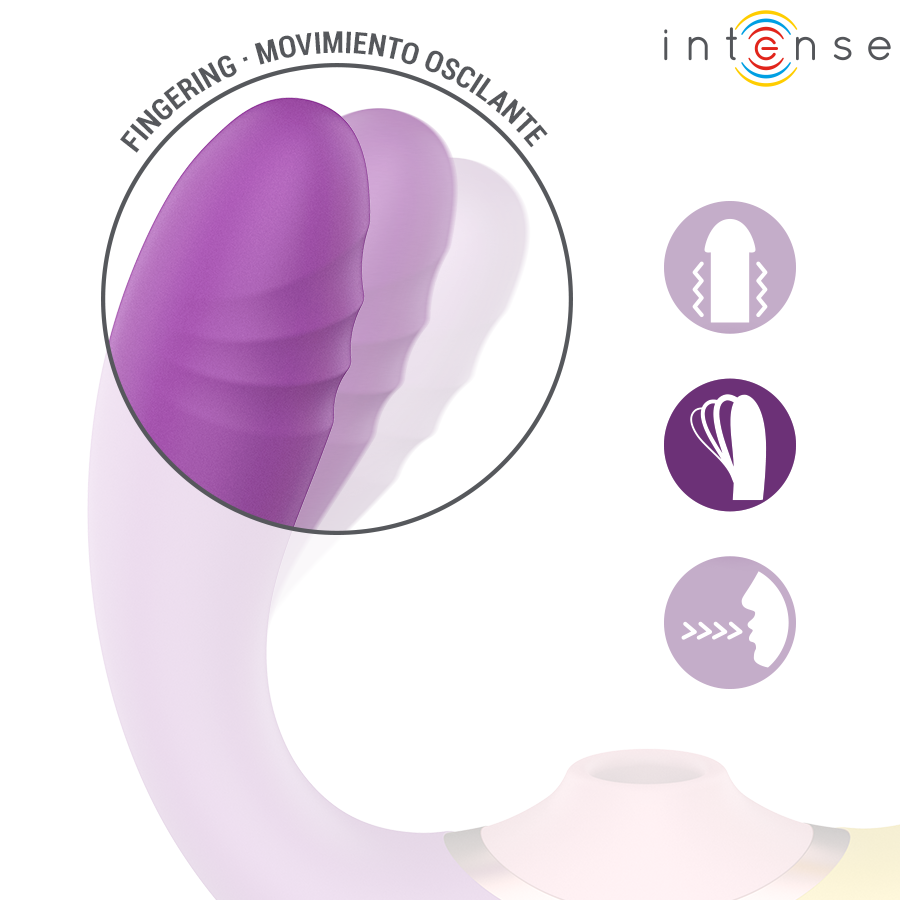 Stimulateur Succion & Vibration 3 en 1 Willow - Intense High Tech