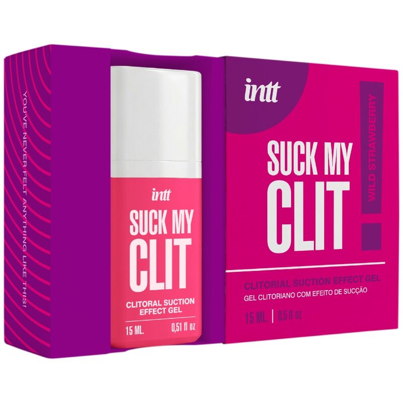 Gel Effet Succion Clitoridien Fraise Sauvage 15ml - INTT