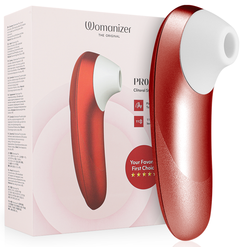 Stimulateur Clitoridien Pro Bordeaux - Womanizer
