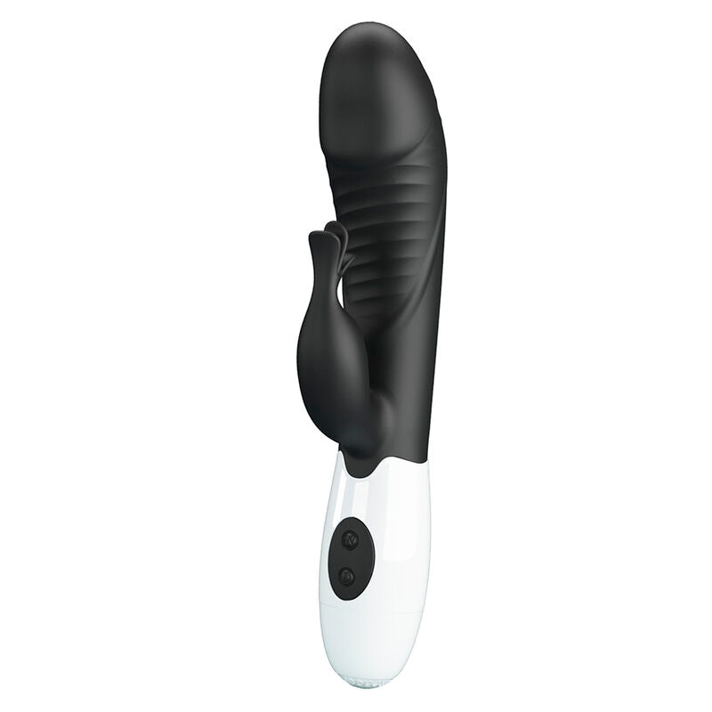 PRETTY LOVE - ROGUE MUSE VIBRATEUR LAPIN 30 FONCTIONS NOIR
