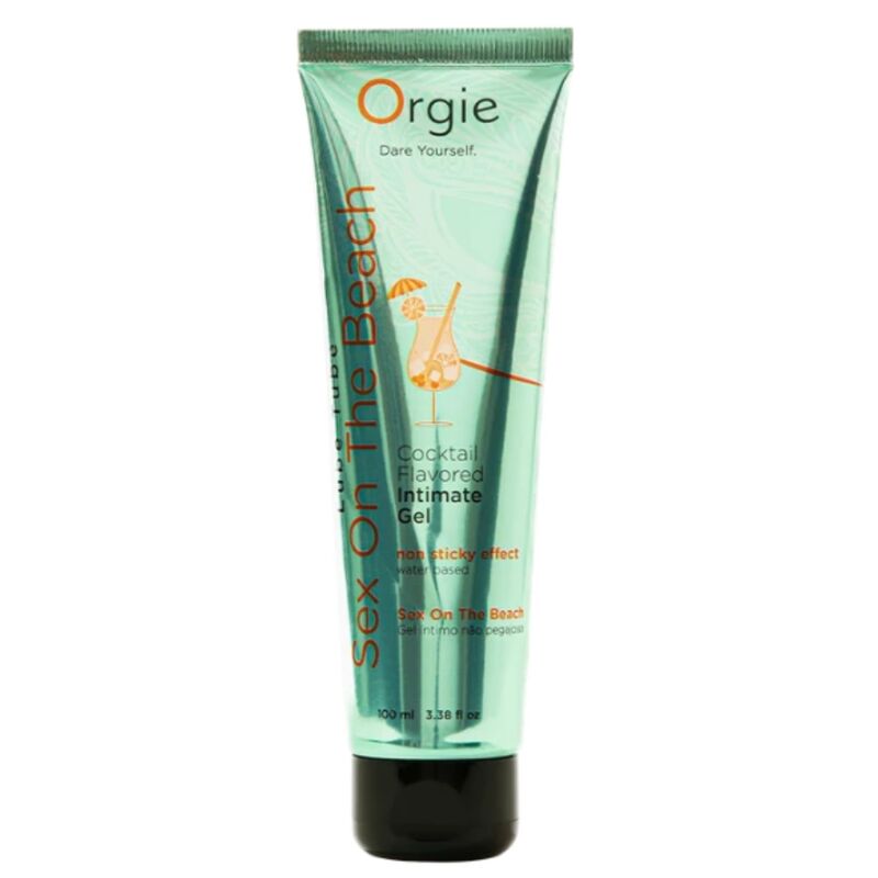 ORGIE - TUBE DE LUBRIFIANT COCKTAIL SEX ON THE BEACH GEL INTIME À BASE DE EAU 100 ML
