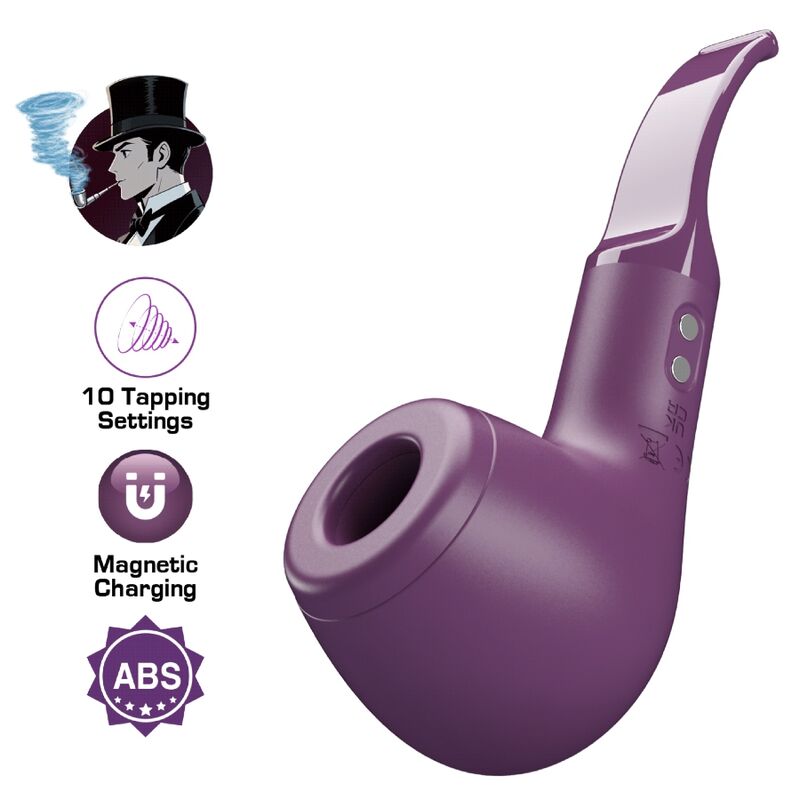 PRETTY LOVE - STIMULATEUR DE TUYAU AVEC 10 RÉGLAGES DE TAPOTER VIOLET
