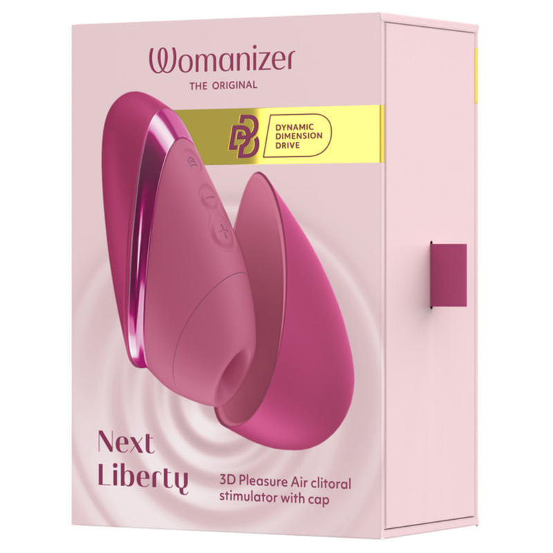 WOMANIZER - STIMULATEUR CLITORIAL 3D NEXT LIBERTY ROSE INTENSE AIR DE PLAISIR
