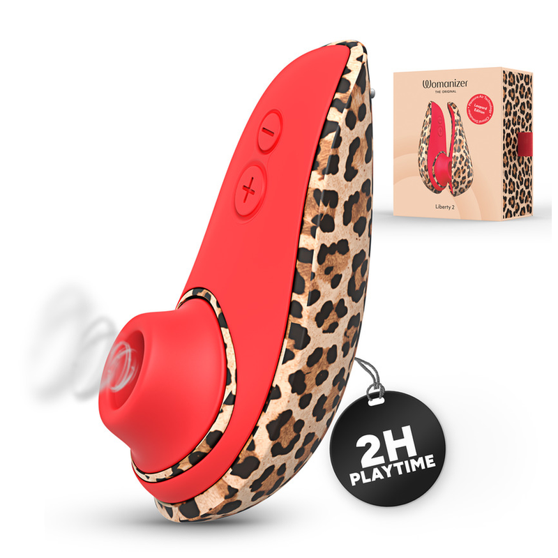 Womanizer Liberty 2 Stimulateur Clitoridien à Succion Léopard