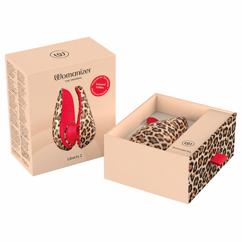 Womanizer Liberty 2 Stimulateur Clitoridien à Succion Léopard