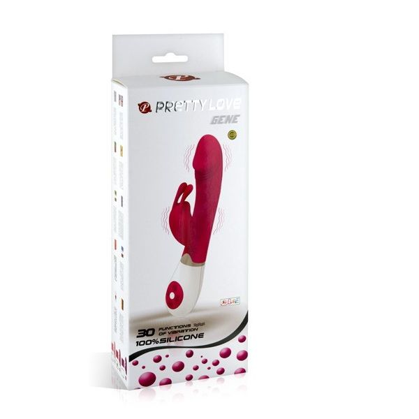 Vibromasseur Rabbit Pretty Love Lilas et Blanc - Pretty Love