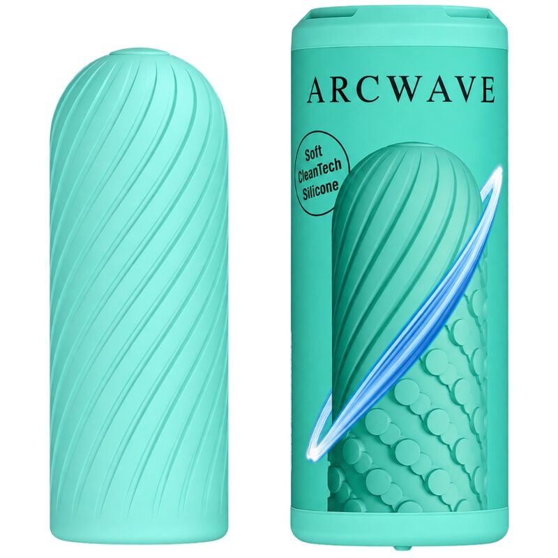 ARCWAVE - GHOST STROKER RÉVERSIBLE EN SILICONE MENTHE