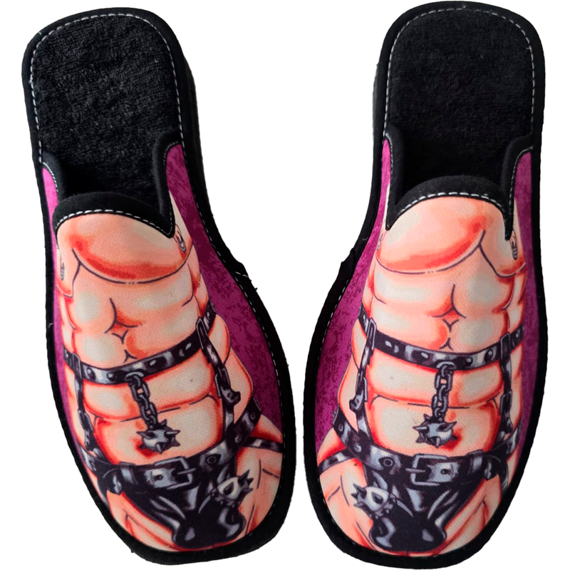 Chaussons Sado Grande Taille pour Homme - Diablo Picante