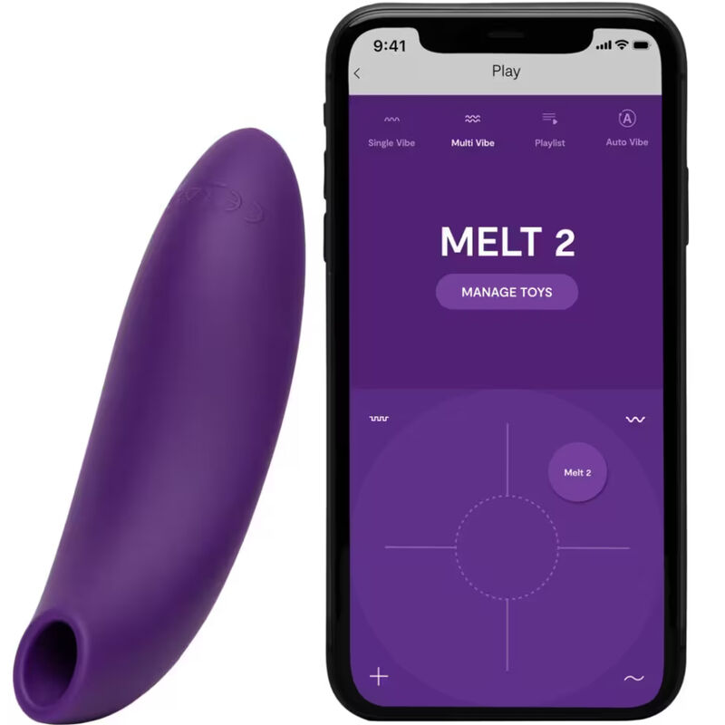 WE-VIBE - MELT 2 STIMULATEUR CLITORIAL À IMPULSIONS D'AIR VIOLET