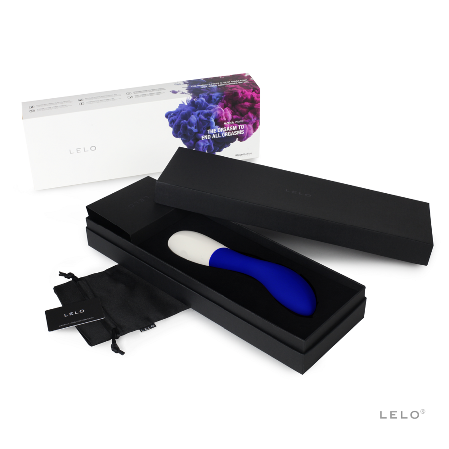 LELO - Vibro Point G Mona Wave - Bleu