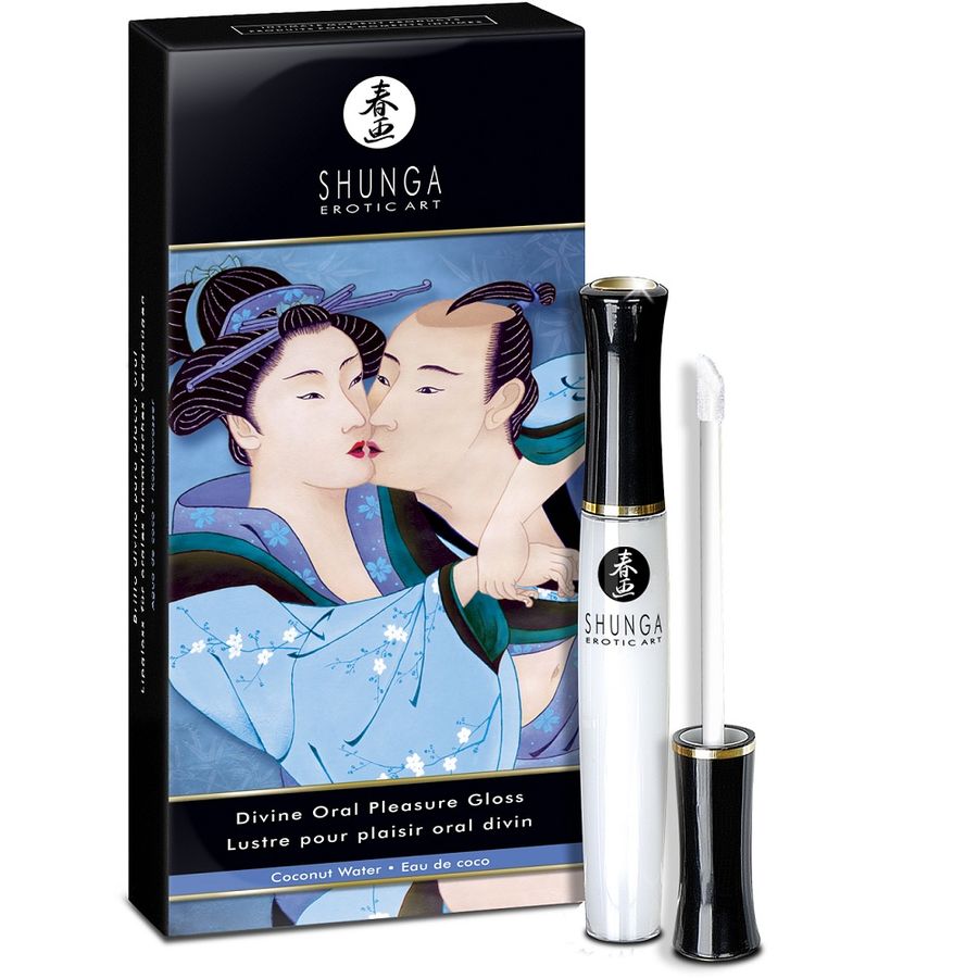 Shunga - Gloss à Lèvres Plaisir Oral Divin Eau de Coco