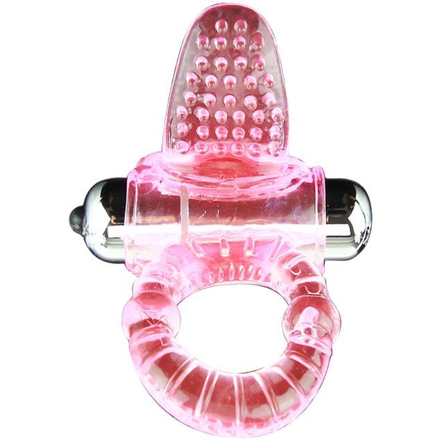 Baile - Anneau Pénien Vibrant avec Stimulateur Clitoris - Rose