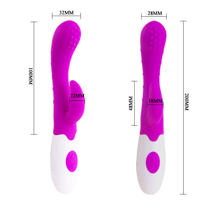 Vibromasseur Rabbit Flirtation Arthur Lilas - Pretty Love