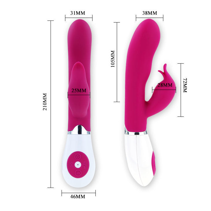 Vibromasseur Rabbit Flirtation Lilas - Pretty Love