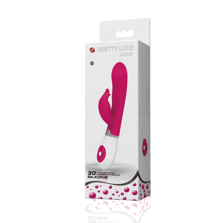Vibromasseur Rabbit Flirtation Lilas - Pretty Love
