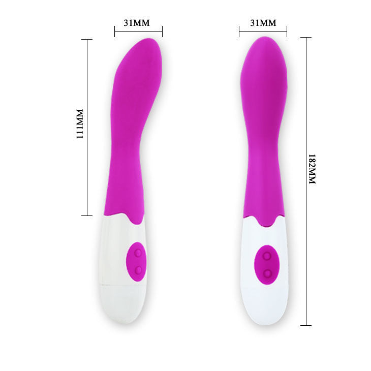 Vibromasseur Pretty Love Bishop Lilas et Blanc - Pretty Love