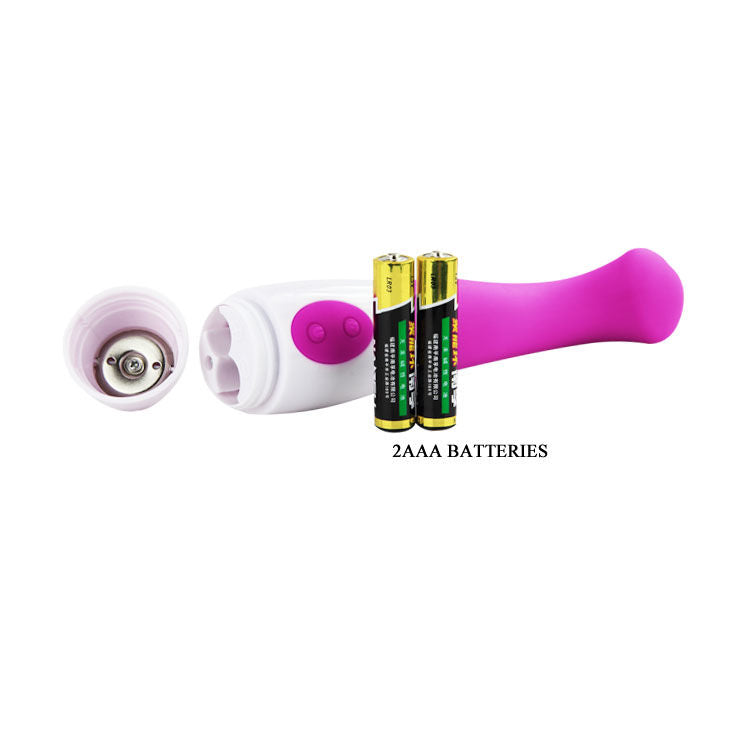 Vibromasseur Charles Lilas et Blanc - Pretty Love