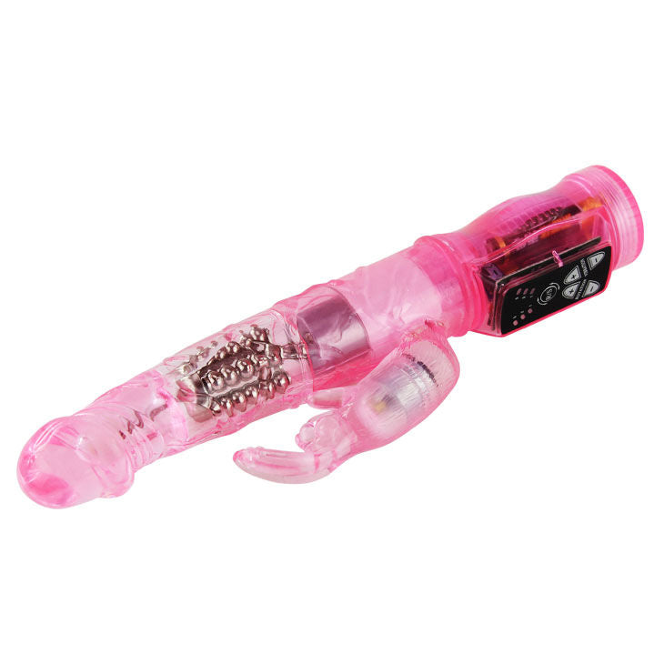 Baile - Vibro Rabbit et Rotatif 21,5 cm - Rose