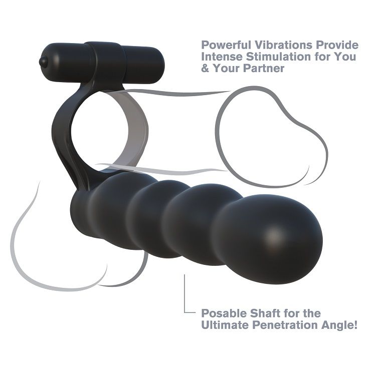 Anneau Pénien Fantasy C-Ringz Pénétrateur Double - Pipedream