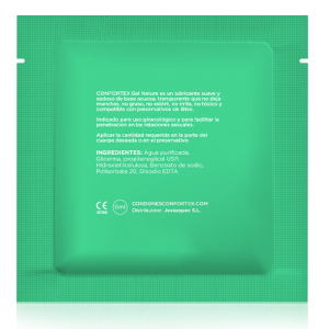 Lubrifiant Gel Nature Unidose 6ml - Confortex - CONFORTEX