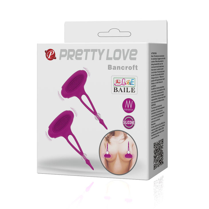 Stimulateur Tétons Vibrant Bancroft - Pretty Love